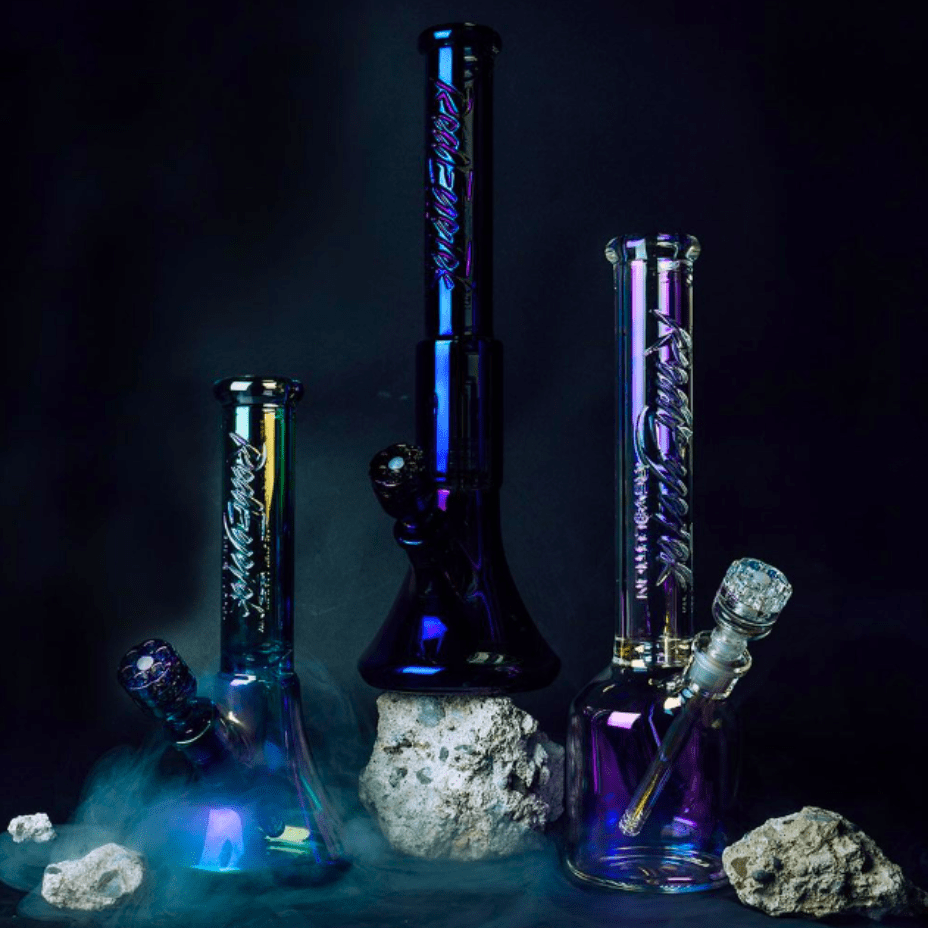 Red Eye Tek Glass Bong at Airdrie Vape SuperStore and Bong Shop in Alberta Canada