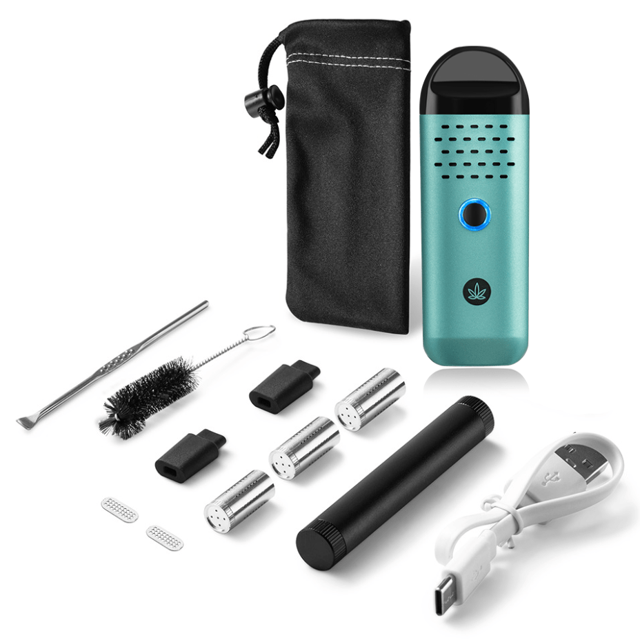Cipher Herby Dry Herb Vaporizer Green Airdrie Vape SuperStore and Bong Shop Alberta Canada