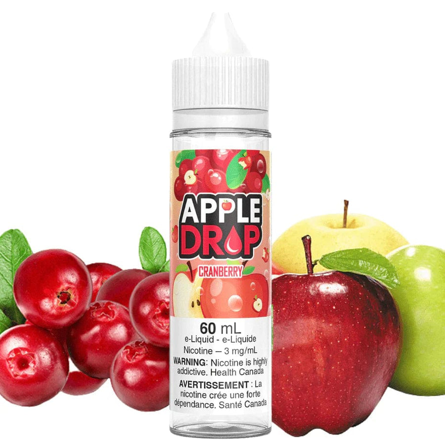 Cranberry by Apple Drop E-Liquid 0mg / 60ml Airdrie Vape SuperStore and Bong Shop Alberta Canada