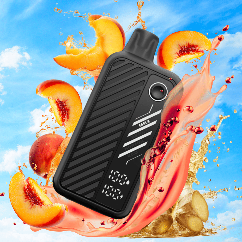 Flavour Beast Max 2 Disposable Vape-Peach Canada D ICED 50000 Puffs / 20mg Airdrie Vape SuperStore and Bong Shop Alberta Canada