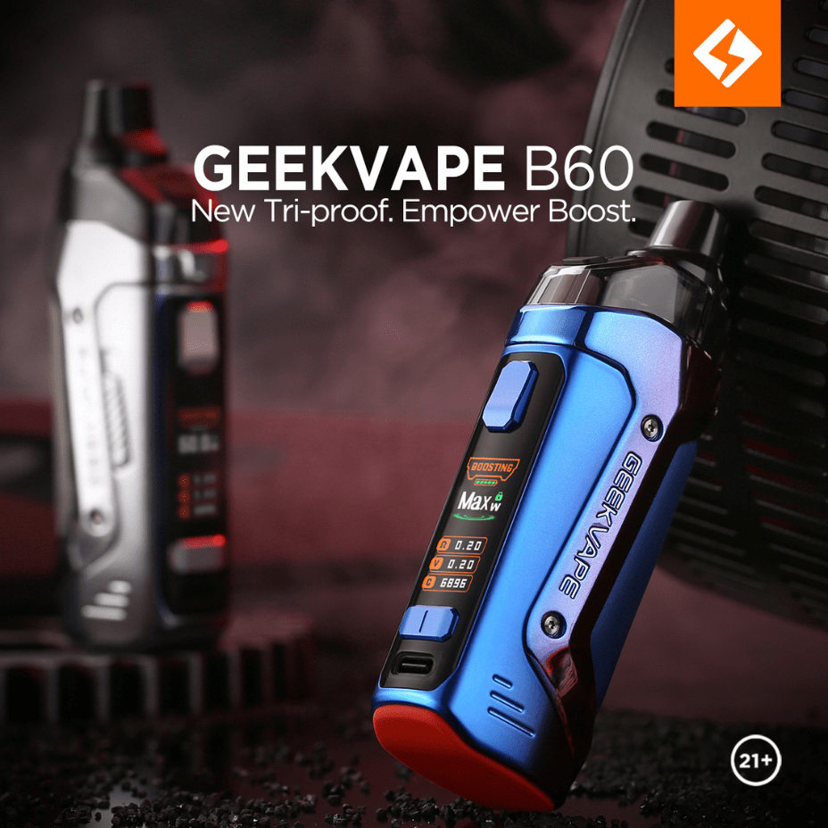 Geekvape Aegis B60 Boost 2 Pod Kit-60W Airdrie Vape SuperStore and Bong Shop Alberta Canada