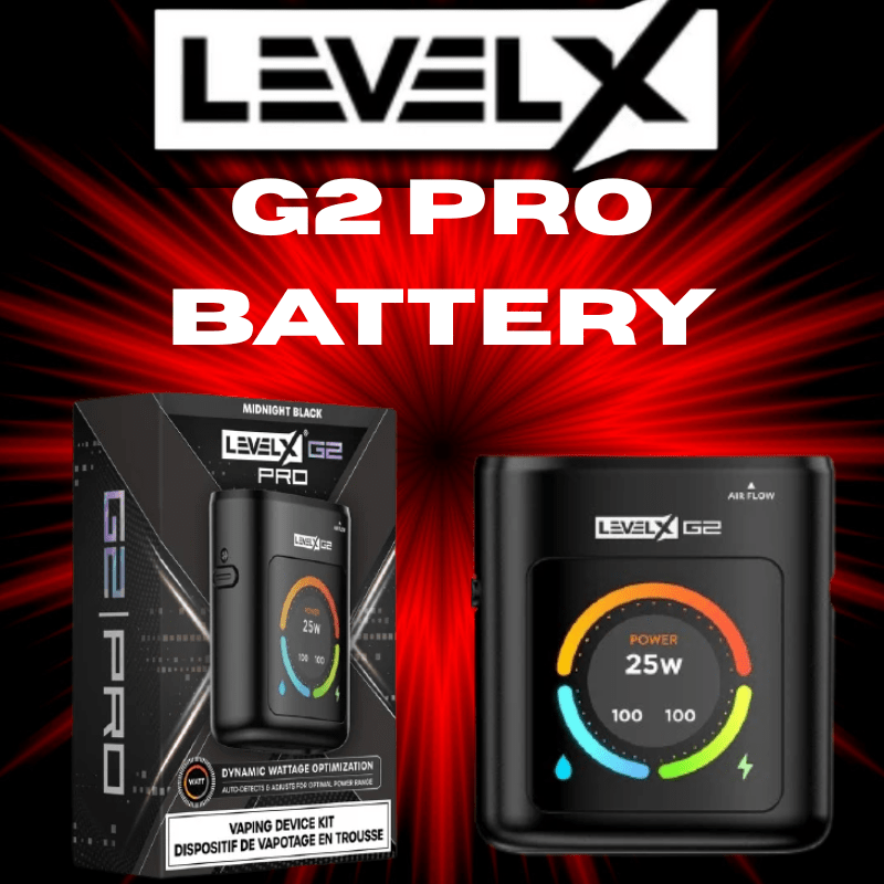Level X Boost G2 Pro Battery-1000mAh Airdrie Vape SuperStore and Bong Shop Alberta Canada
