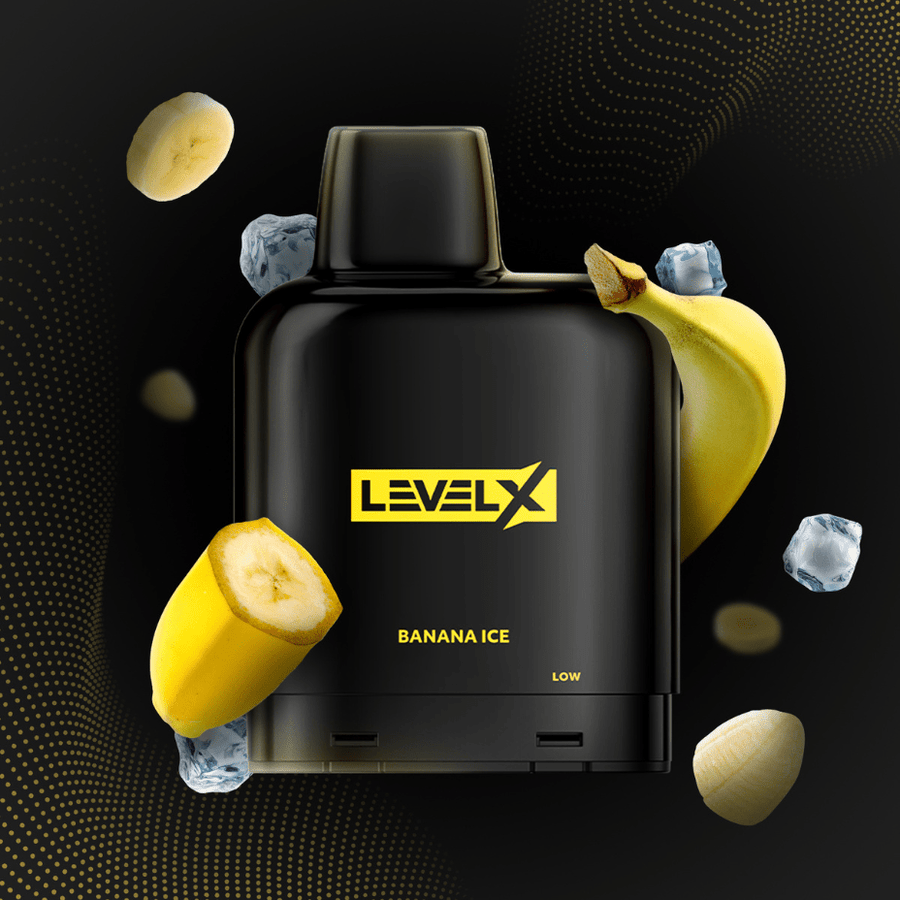 Level X Essential Pod-Banana Ice 7000 Puffs / 20mg Airdrie Vape SuperStore and Bong Shop Alberta Canada