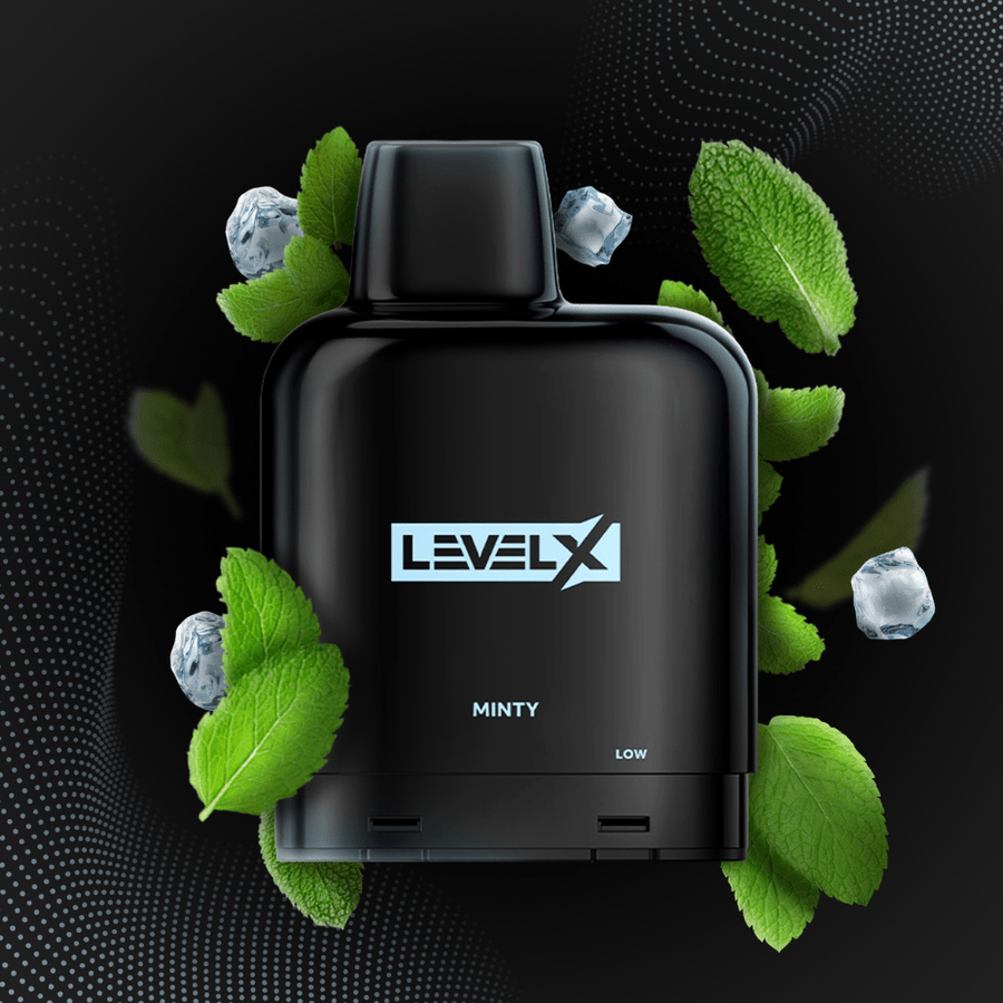 Level X Essential Pod-Minty Ice 7000Puffs / 20mg Airdrie Vape SuperStore and Bong Shop Alberta Canada