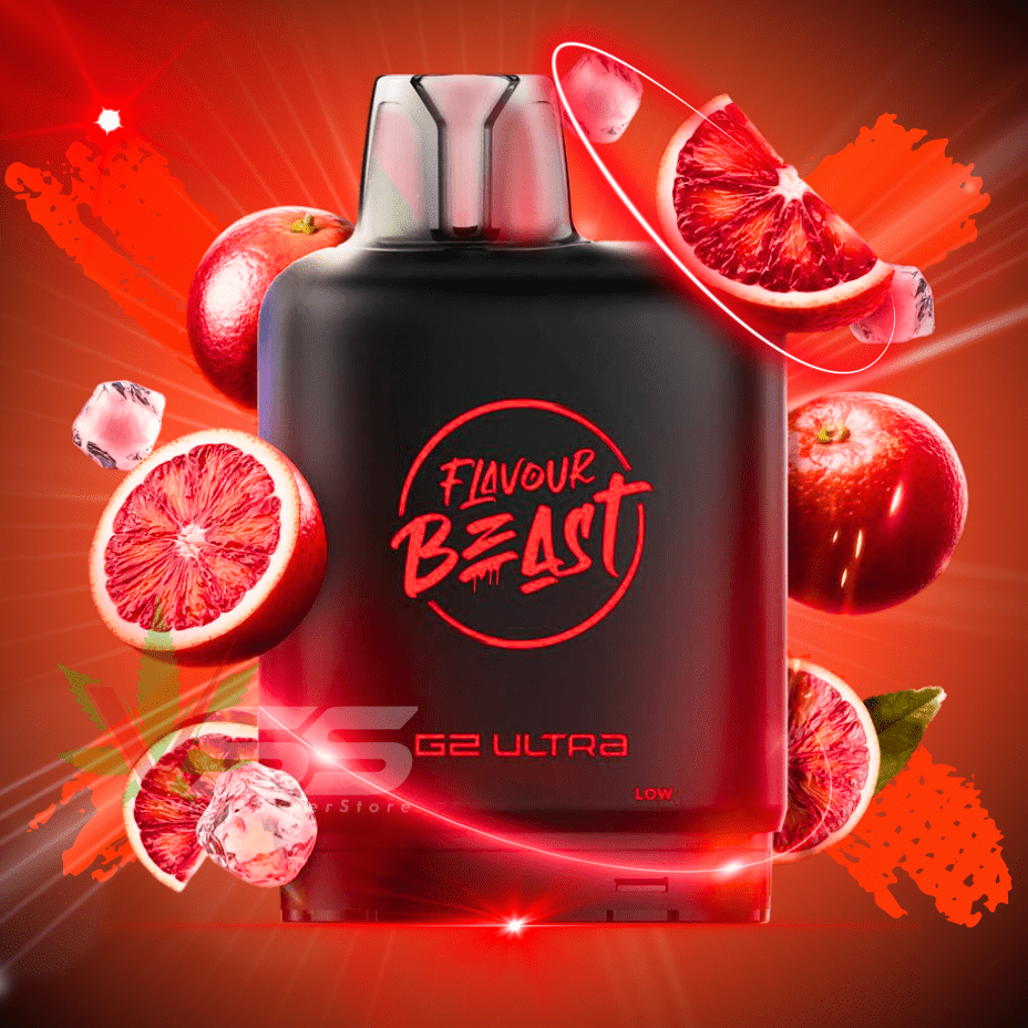 Level X G2 Ultra Flavour Beast Pod 50k-Bangin' Blood Orange Iced 50000 / 20mg Airdrie Vape SuperStore and Bong Shop Alberta Canada
