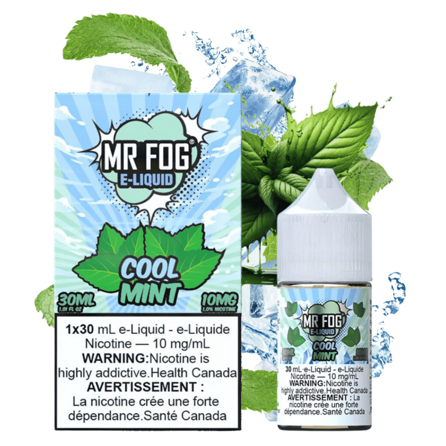 Mr Fog E-Liquid Mr. Fog Salt-Cool Mint-30ml 30ml / 20mg Mr. Fog Salt-Cool Mint Salt -Airdrie Vape SuperStore Alberta