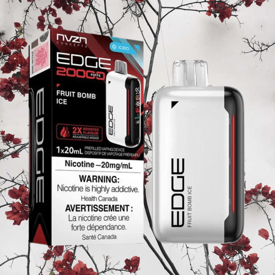NVZN Edge 20K Disposable Vape-Fruit Bomb Ice Airdrie Vape SuperStore and Bong Shop Alberta Canada