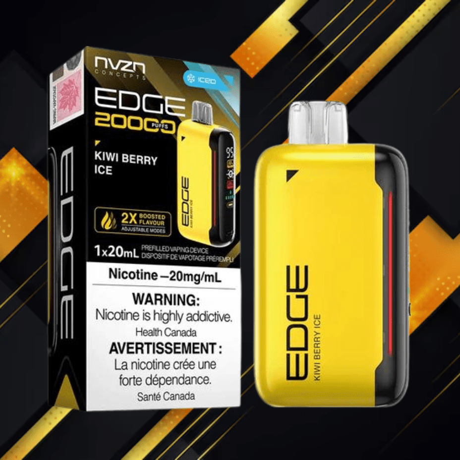 NVZN Edge 20K Disposable Vape-Kiwi Berry Ice 20000 Puffs / 20mg Airdrie Vape SuperStore and Bong Shop Alberta Canada