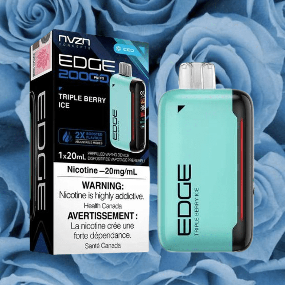 NVZN Edge 20K Disposable Vape-Triple Berry Ice 20000 Puffs / 20mg Airdrie Vape SuperStore and Bong Shop Alberta Canada