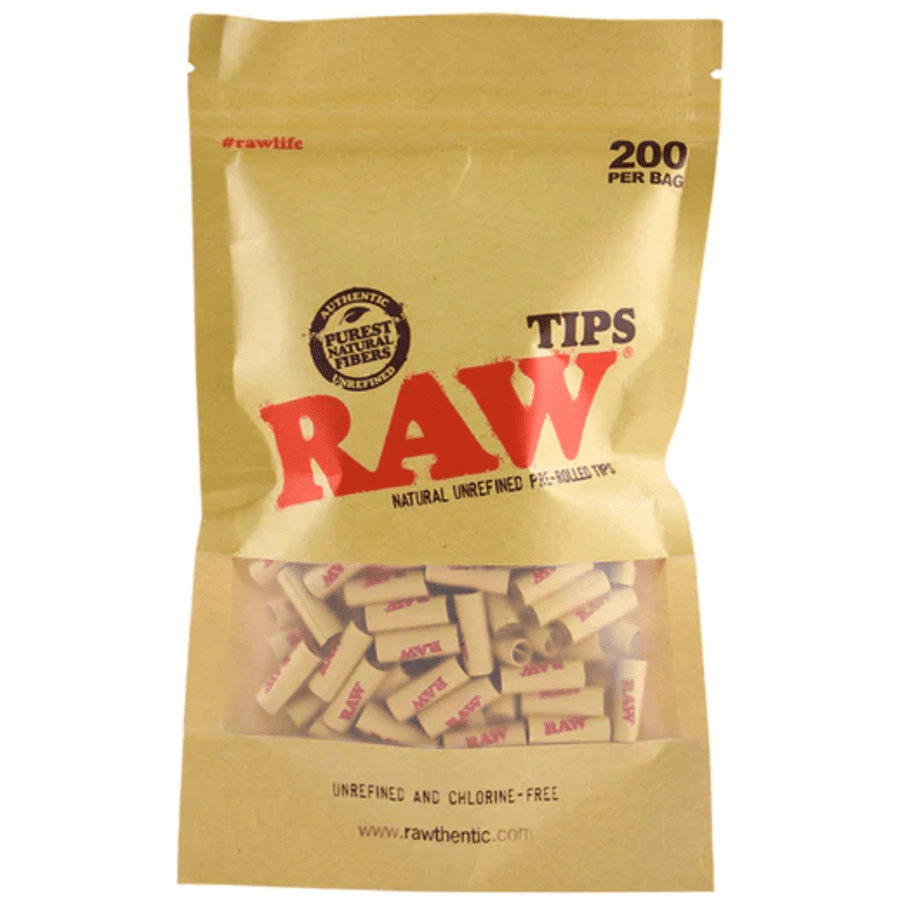 RAW Pre-Rolled Tips 200 Count 200ct Airdrie Vape SuperStore and Bong Shop Alberta Canada