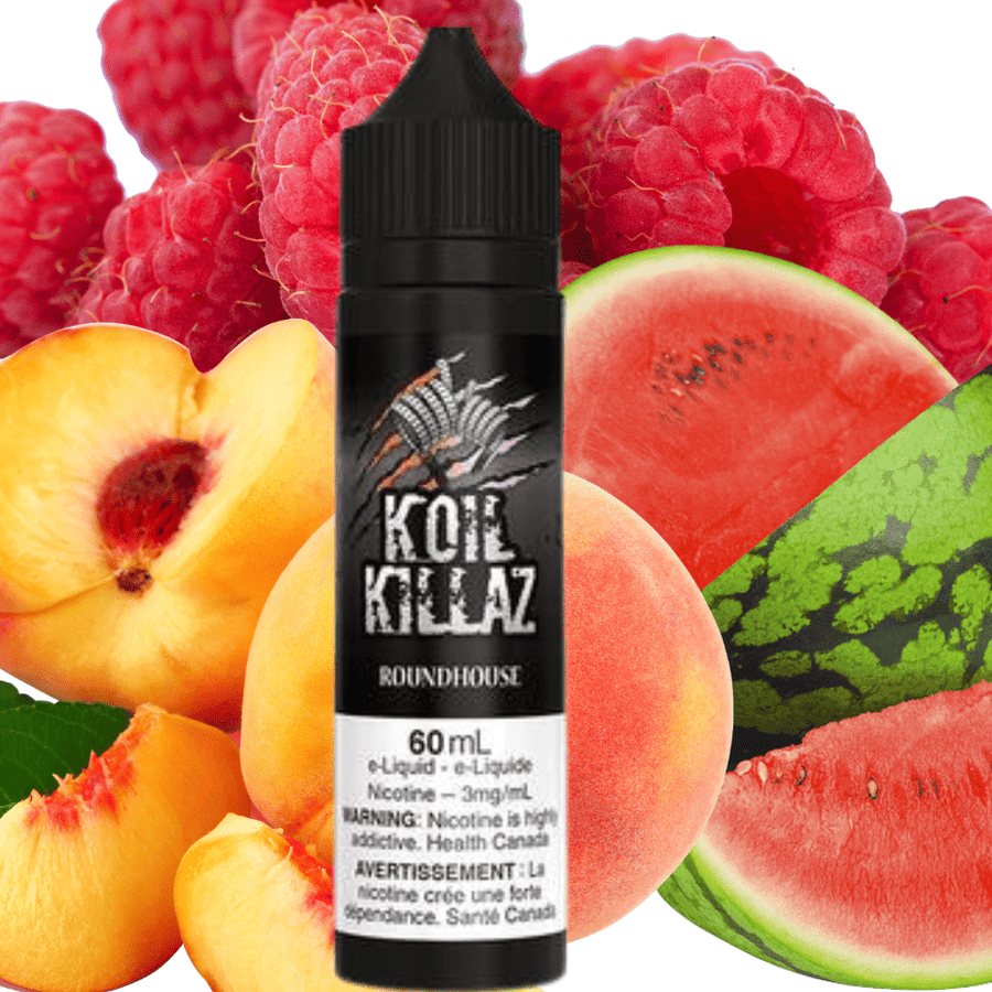 Roundhouse by Koil Killaz E-Liquid Airdrie Vape SuperStore and Bong Shop Alberta Canada