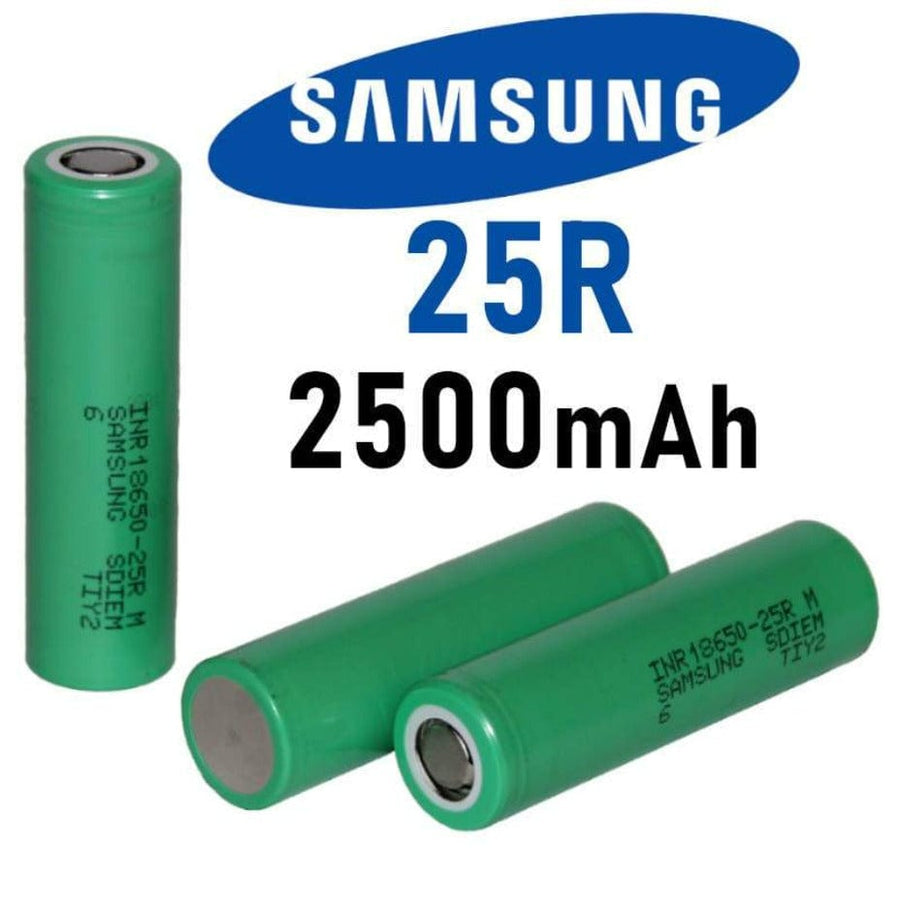 Samsung INR-18650-25R Authentic Battery Airdrie Vape SuperStore and Bong Shop Alberta Canada