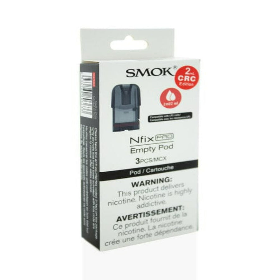 Smok Nfix Pro Empty Replacement Pods 2ml Airdrie Vape SuperStore and Bong Shop Alberta Canada