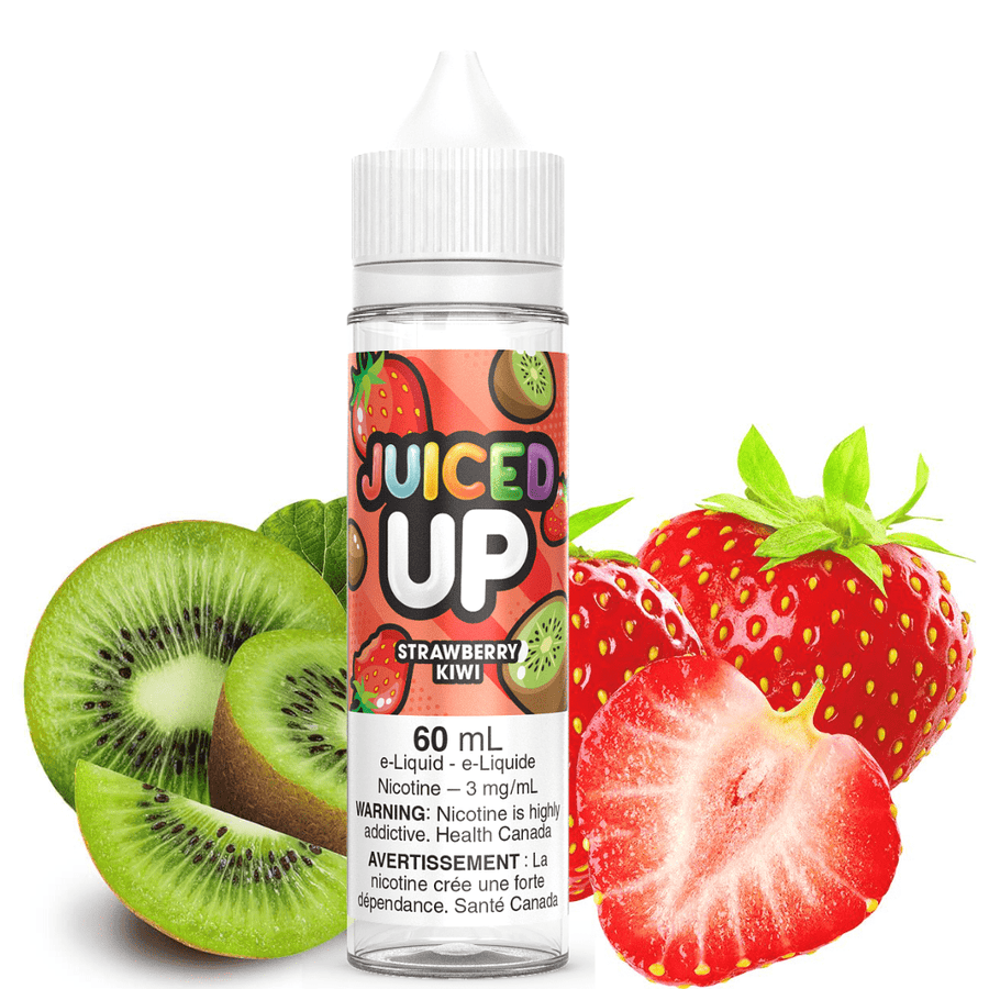 Strawberry Kiwi by Juiced Up E-Liquid 3mg Airdrie Vape SuperStore and Bong Shop Alberta Canada