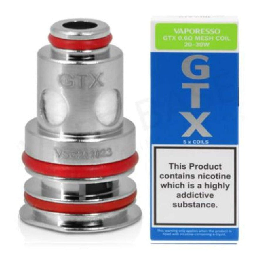 Vaporesso Replacement GTX Coils - 5pck 0.6ohm Airdrie Vape SuperStore and Bong Shop Alberta Canada