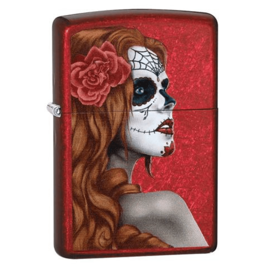 Zippo Zippo Lighter Red Rose Lady Zippo Lighter Red Rose Lady - Airdrie Vape SuperStore & Bong Shop 