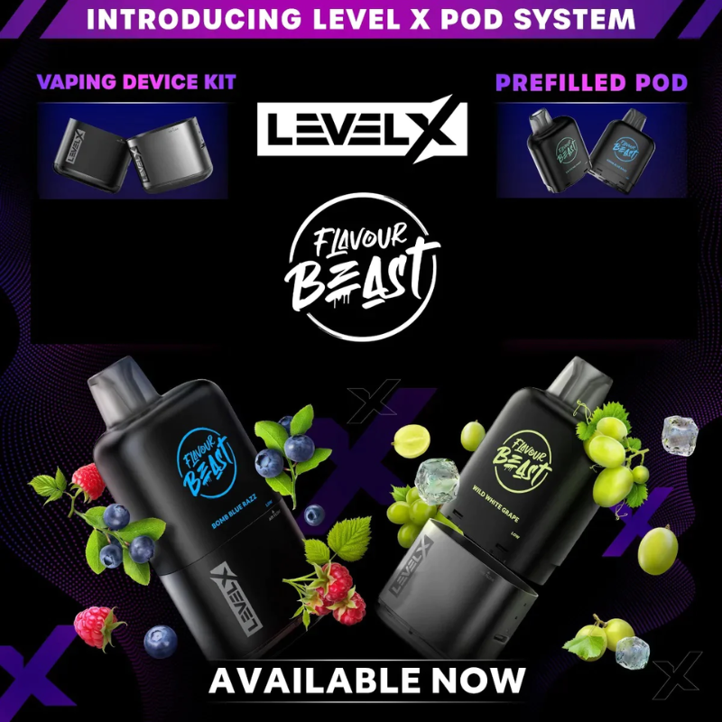 Flavour Beast Level X Pods in Canada