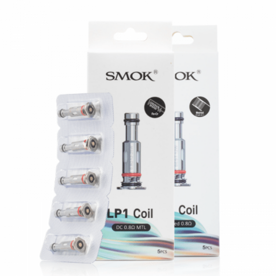 0.8ohm SMOK LP1 Replacement Coils-5/pck-Airdrie Vape SuperStore, Alberta