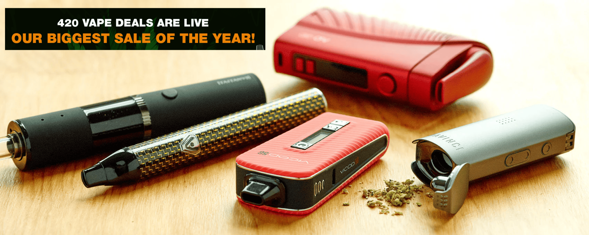 420 Vaporizers Sale at Airdrie Vape SuperStore and Bong Shop in Alberta Canada