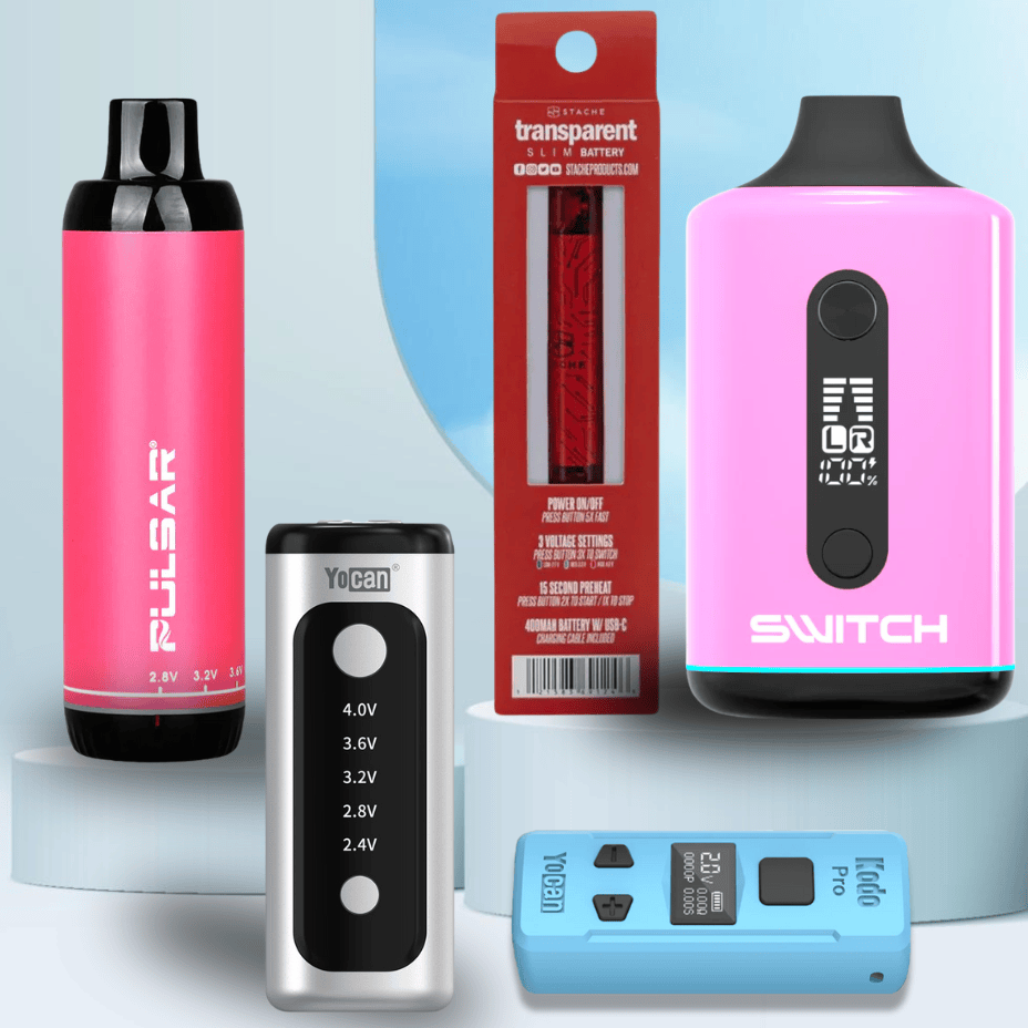 510 Batteries at Airdrie Vape SuperStore and Bong Shop in Alberta Canada