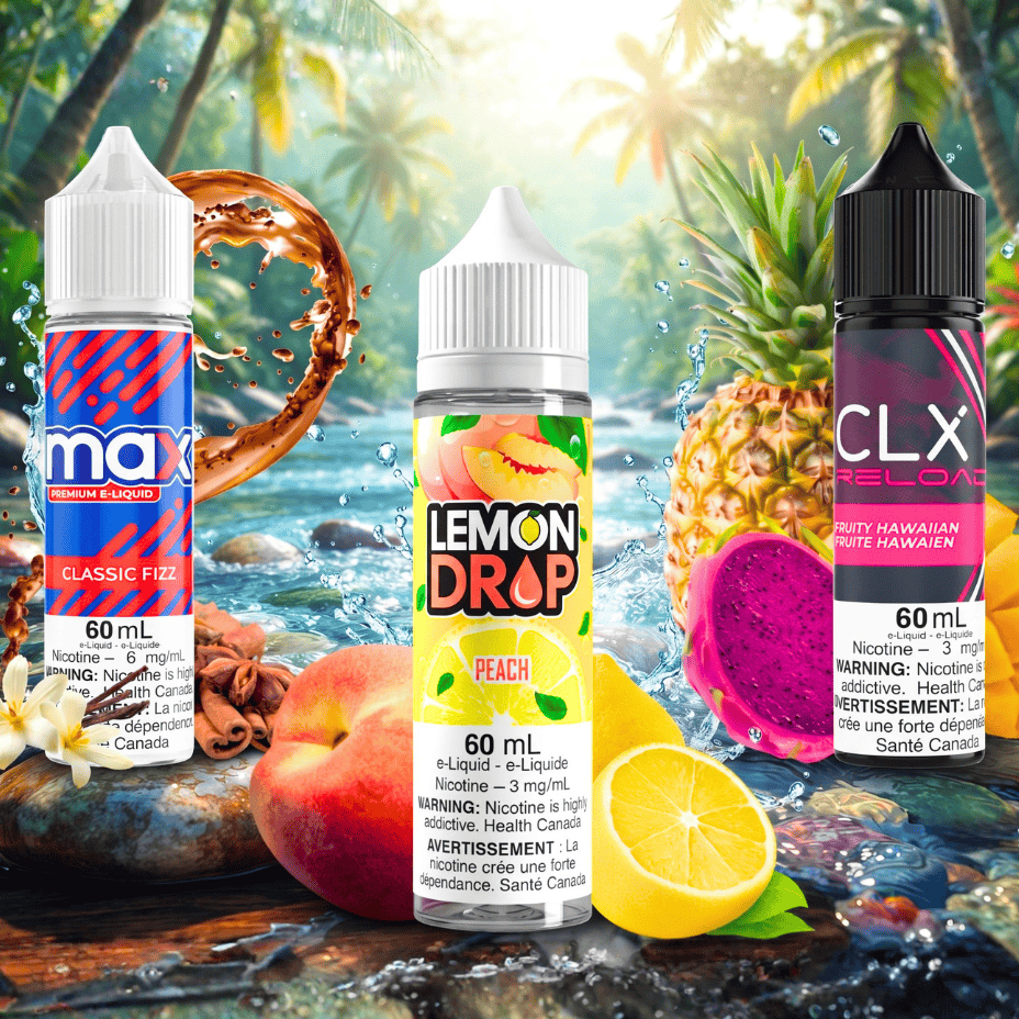 Beverage Flavoured Freebase E-Liquid at Airdrie Vape SuperStore and Bong Shop in Alberta Canada