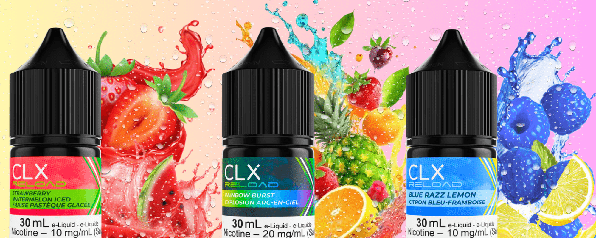 CLX Salt Nic at Airdrie Vape SuperStore and Bong Shop in Alberta Canada