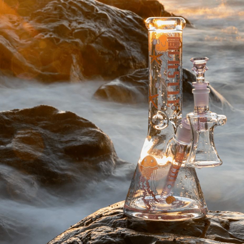 Castle Glass Bong at Airdrie Vape SuperStore and Bong Shop in Alberta Canada