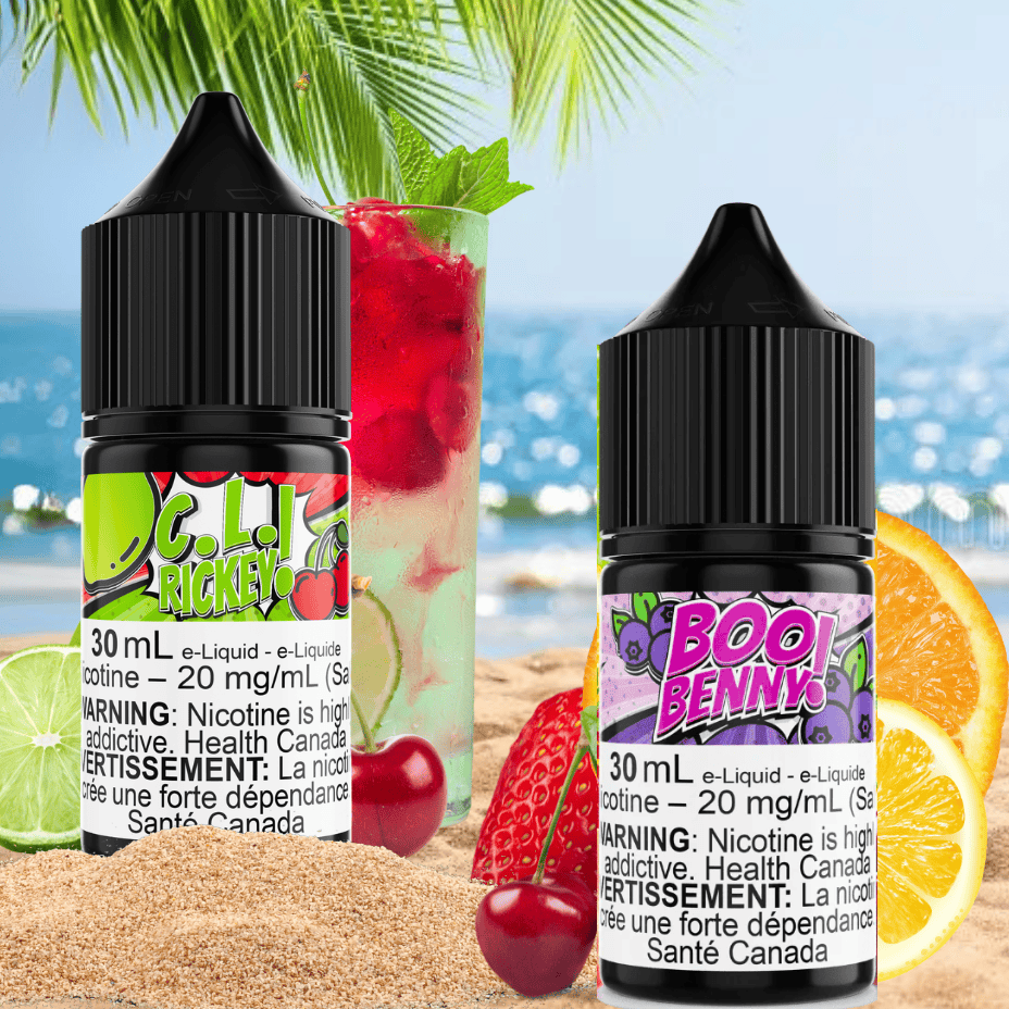 DVINE Summer Salt Mobile Banner at Airdrie Vape SuperStore and Bong Shop in Alberta Canada