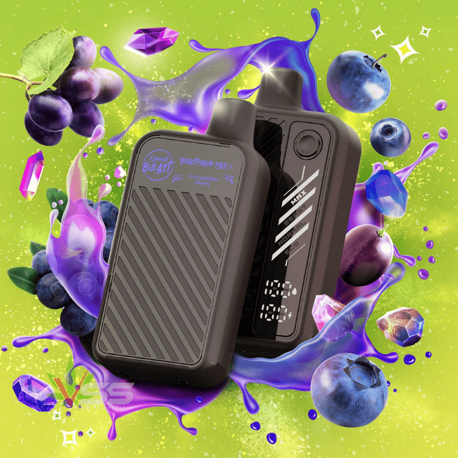 Flavour Beast Mode Max 2 50,000 Puffs Disposable Vape Gushin Sour Blueberry Grape Airdrie Vape SuperStore and Bong Shop Alberta Canada