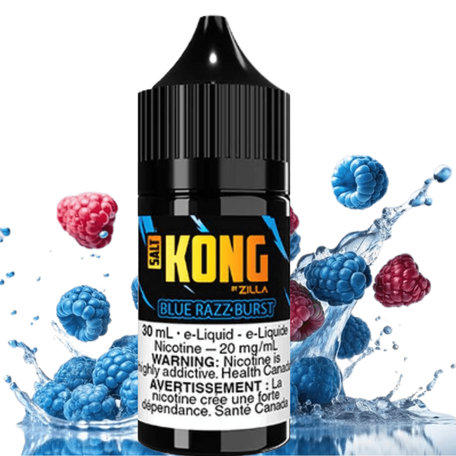 Kong Salt by Zilla-Blue Razz Burst in Alberta Canada