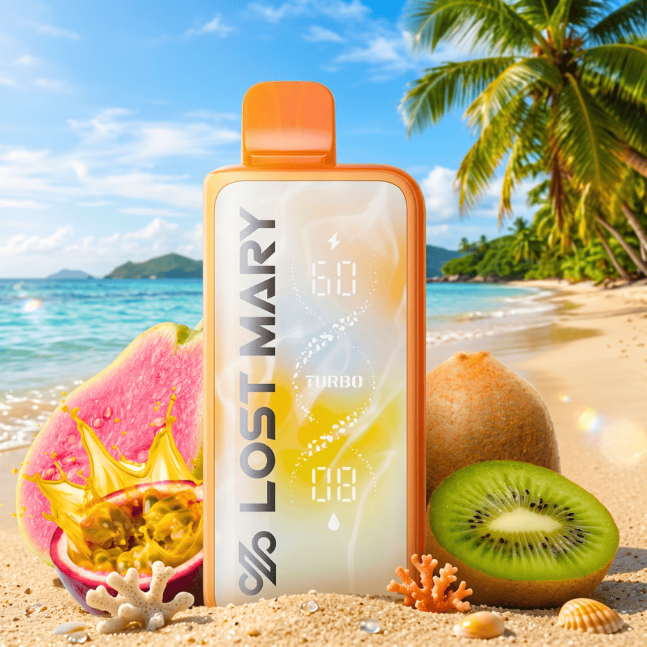 Lost Mary MT50K Turbo Disposable Vape-Tropical Frost Airdrie Vape SuperStore and Bong Shop Alberta Canada