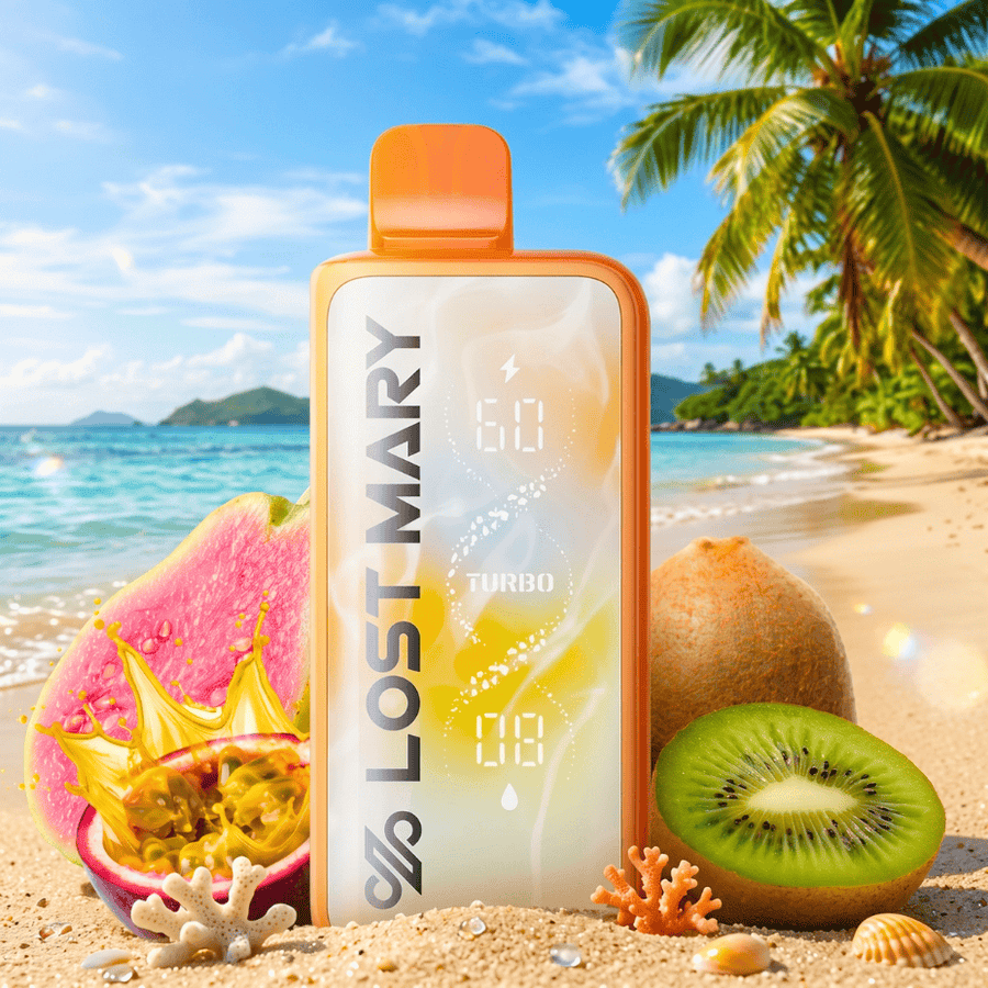 Lost Mary MT50K Turbo Disposable Vape-Tropical Frost Airdrie Vape SuperStore and Bong Shop Alberta Canada