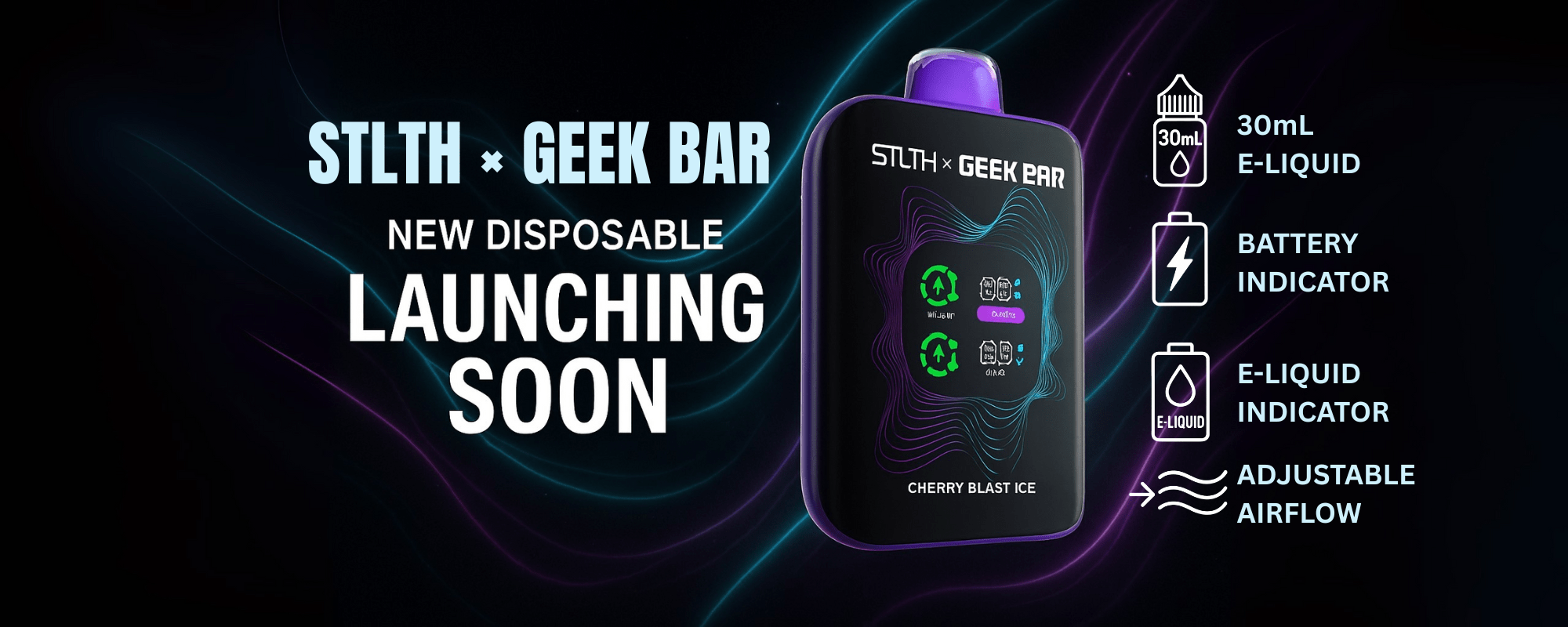 STLTH × GEEK BAR Teaser - Airdrie Vape SuperStore
