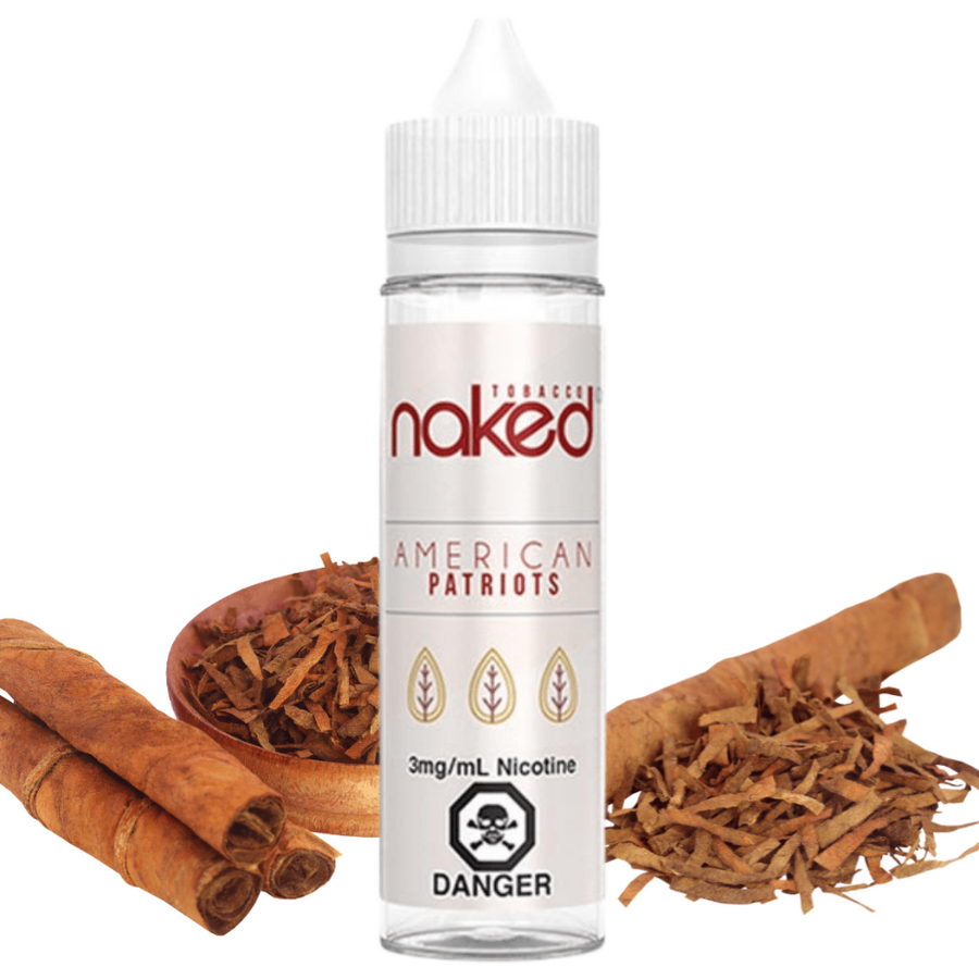 American Patriots by Naked 100 E-Liquid 3mg Airdrie Vape SuperStore and Bong Shop Alberta Canada