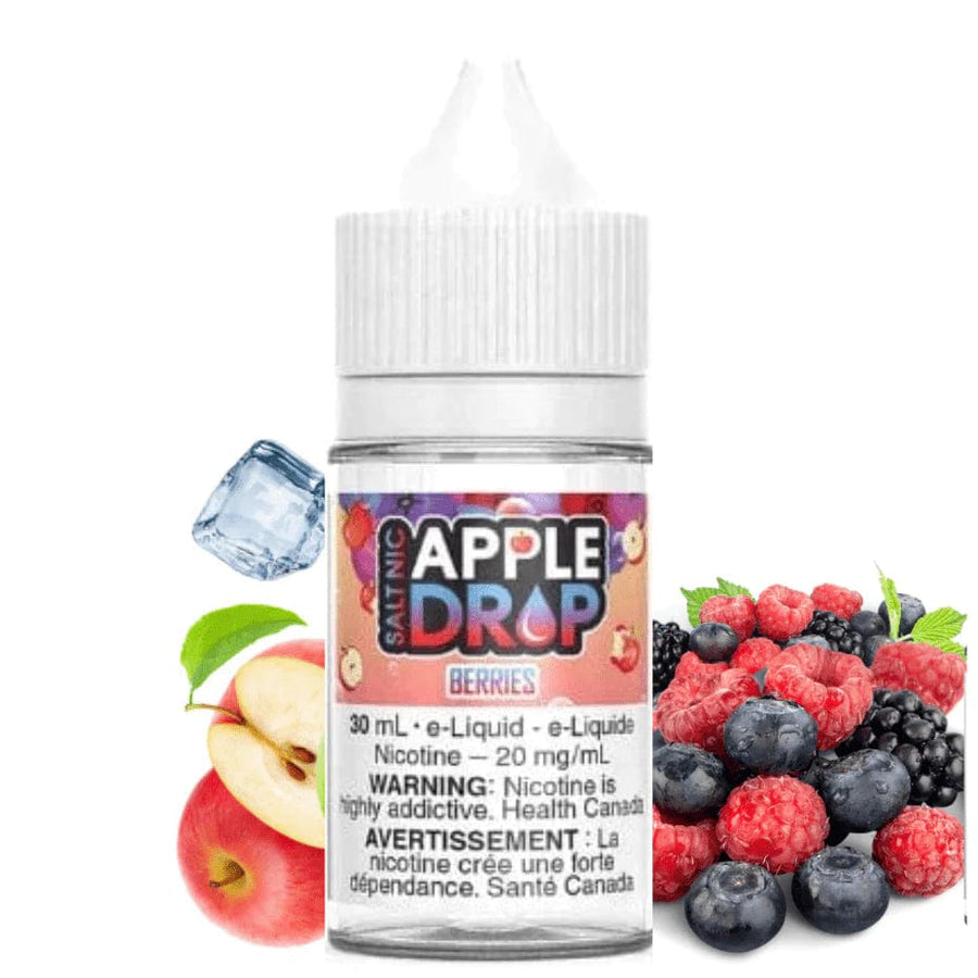 Apple Drop E-Liquid Berries Ice Salts by Apple Drop E-Liquid Berries Ice Salts by Apple Drop-Airdrie Vape SuperStore & Bong Shop 