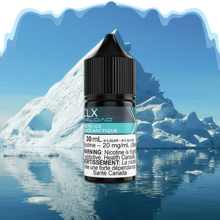 Arctic Ice Salt by CLX Reload E-Liquid 30mL / 10mg Airdrie Vape SuperStore and Bong Shop Alberta Canada