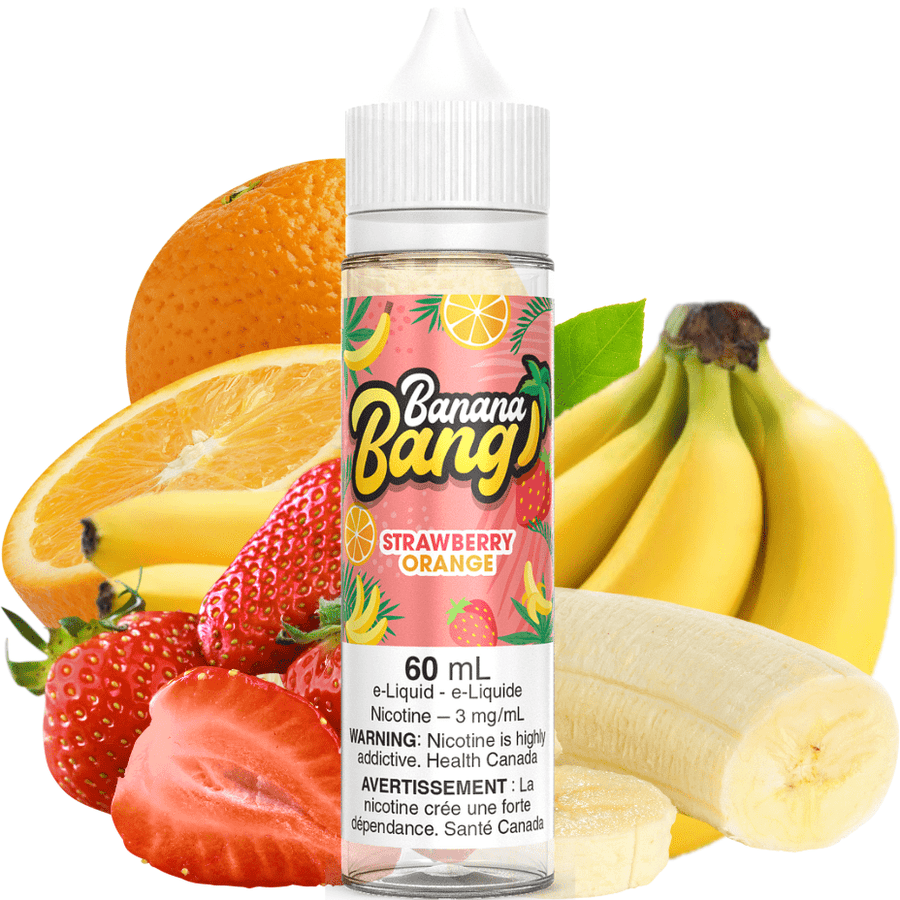 Banana Bang E-Liquid Strawberry Orange by Banana Bang E-Liquid 3mg Strawberry Orange by Banana Bang E-Liquid-Airdrie Vape SuperStore