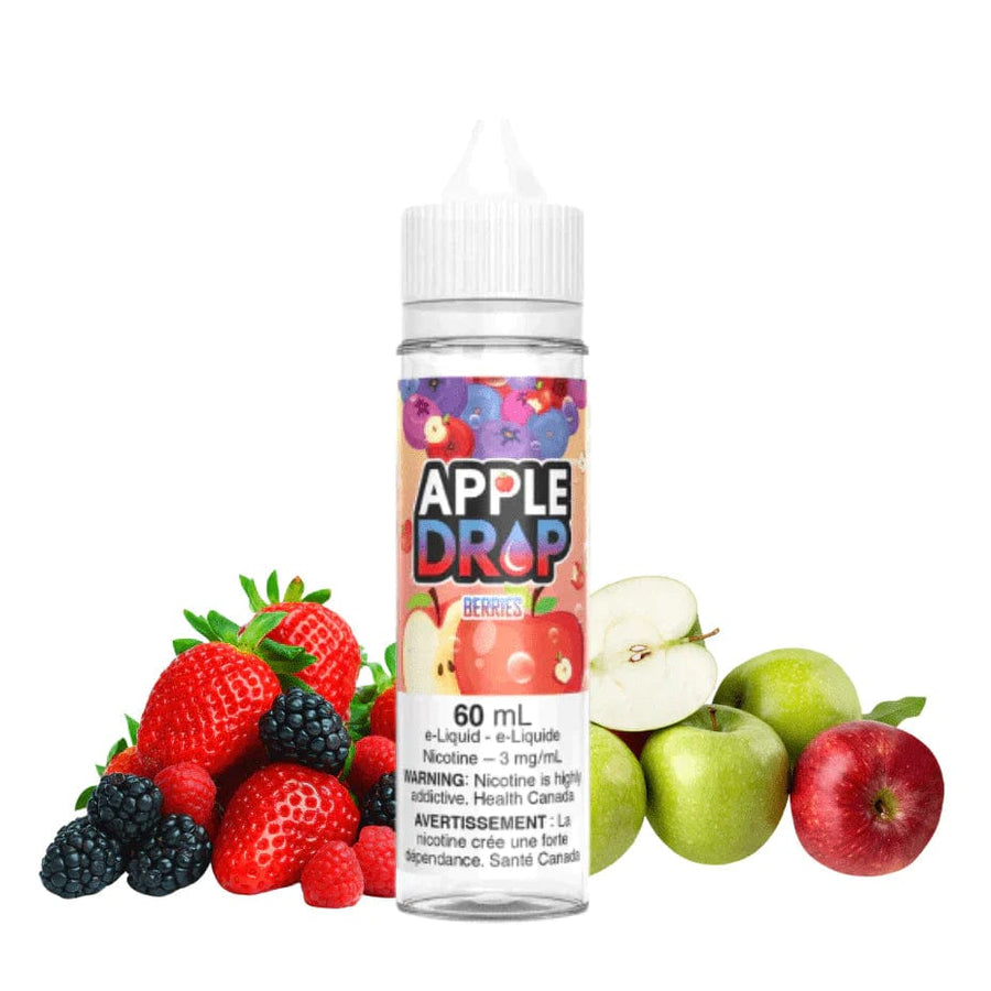 Berries by Apple Drop E-Liquid 3mg / 60ml Airdrie Vape SuperStore and Bong Shop Alberta Canada