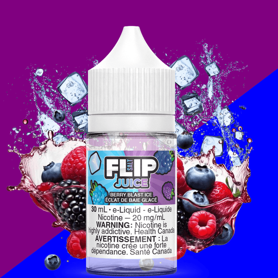 Berry Blast Ice by Flip Juice 30ml / 12mg Airdrie Vape SuperStore and Bong Shop Alberta Canada