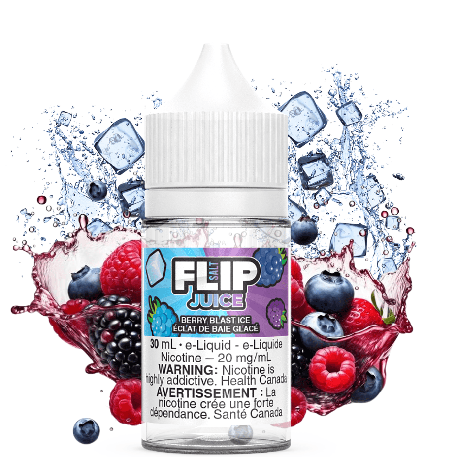 Berry Blast Ice by Flip Juice Airdrie Vape SuperStore and Bong Shop Alberta Canada