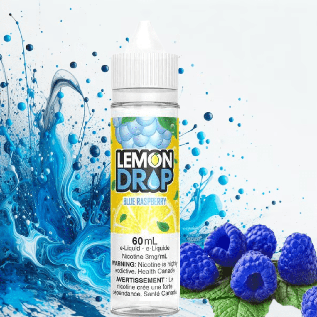 Lemon Drop E-Liquid Blue Raspberry in Alberta - Airdrie Vape SuperStore &  Bong Shop