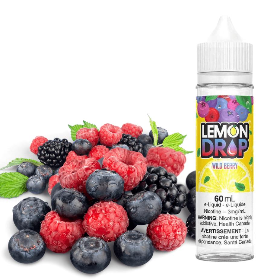 Blue Raspberry by Lemon Drop E-Liquid Airdrie Vape SuperStore and Bong Shop Alberta Canada