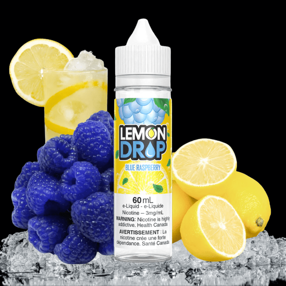 Blue Raspberry Ice by Lemon Drop E-Liquid Airdrie Vape SuperStore and Bong Shop Alberta Canada