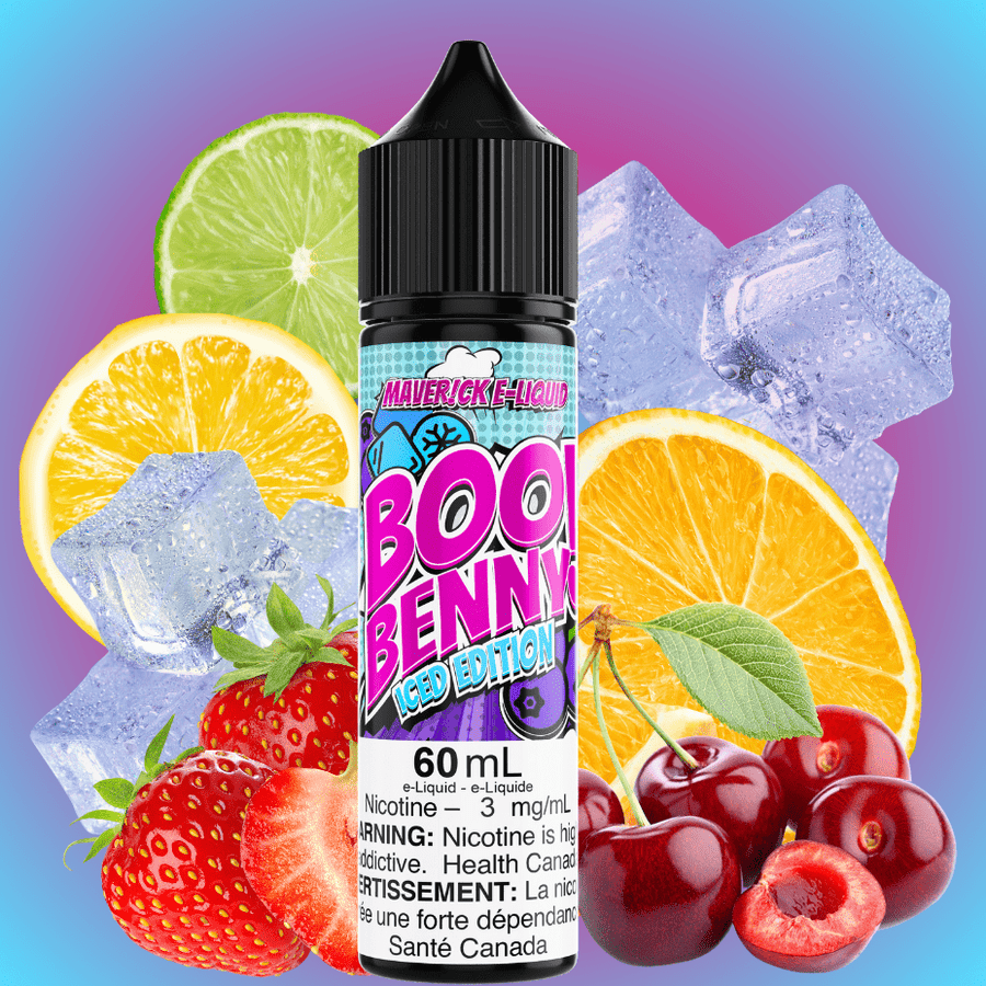 Boo Benny Ice by Maverick E-Liquid Airdrie Vape SuperStore and Bong Shop Alberta Canada