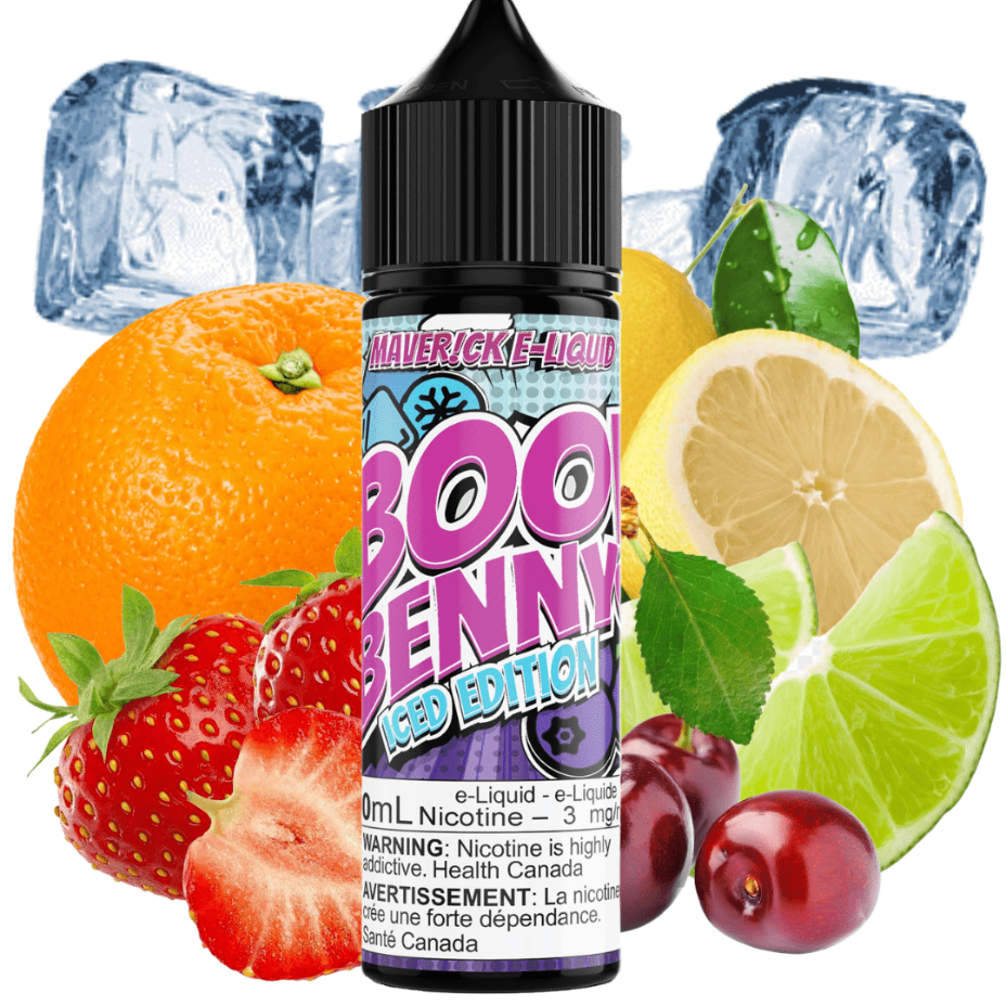 Boo Benny Ice by Maverick E-Liquid Airdrie Vape SuperStore and Bong Shop Alberta Canada