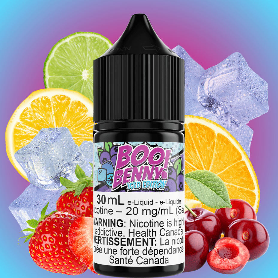 Boo Benny Iced Salt by Maverick E-Liquid Airdrie Vape SuperStore and Bong Shop Alberta Canada
