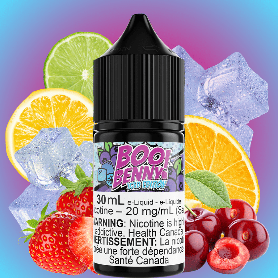 Boo Benny Iced Salt by Maverick E-Liquid Airdrie Vape SuperStore and Bong Shop Alberta Canada