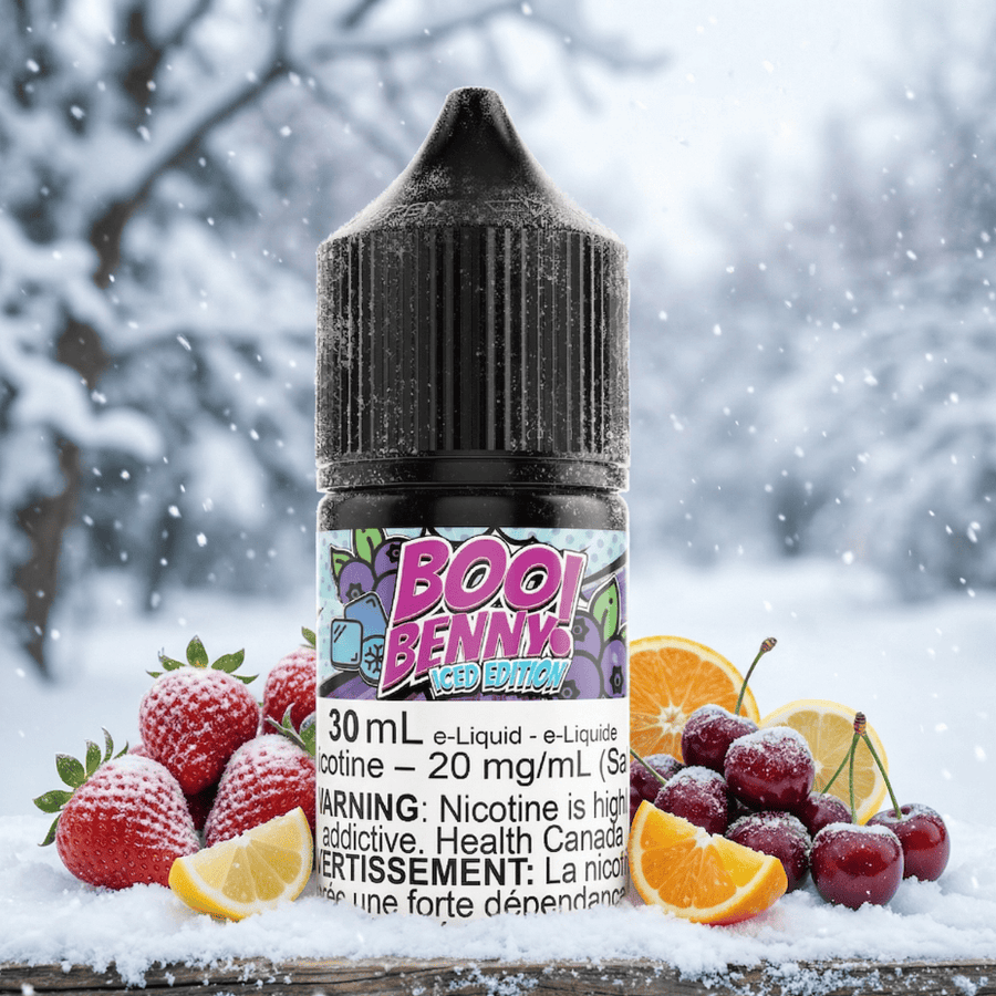 Boo Benny Iced Salt by Maverick E-Liquid Airdrie Vape SuperStore and Bong Shop Alberta Canada