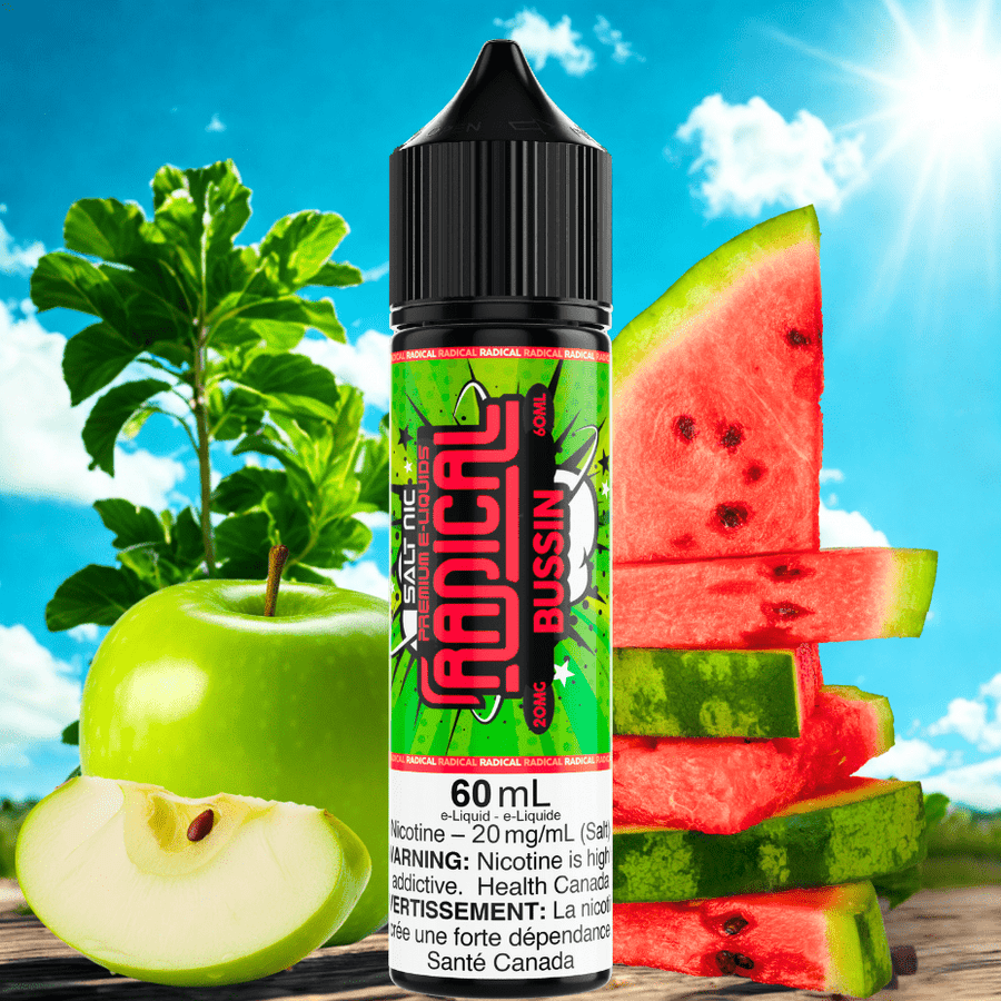 Bussin Salt by Radical E-liquid-60mL Airdrie Vape SuperStore and Bong Shop Alberta Canada