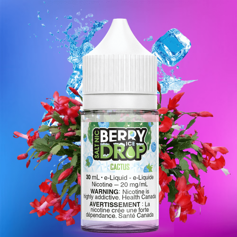 Cactus Ice Salt by Berry Drop E-Liquid Airdrie Vape SuperStore and Bong Shop Alberta Canada